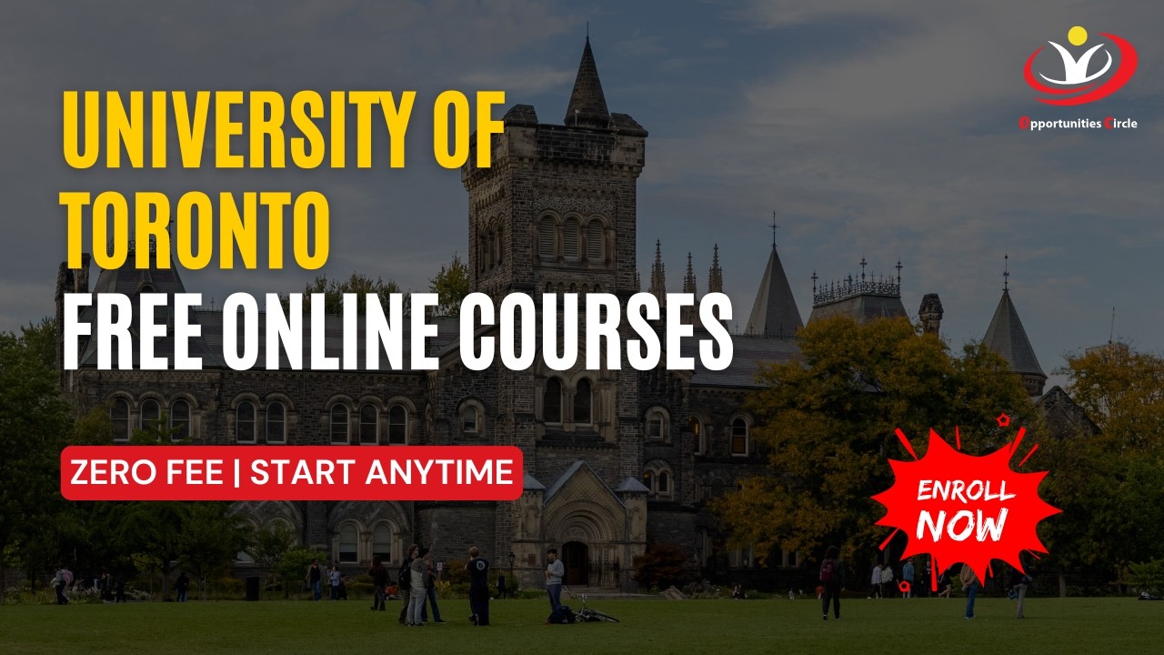University of Toronto Free Courses | 100% Online