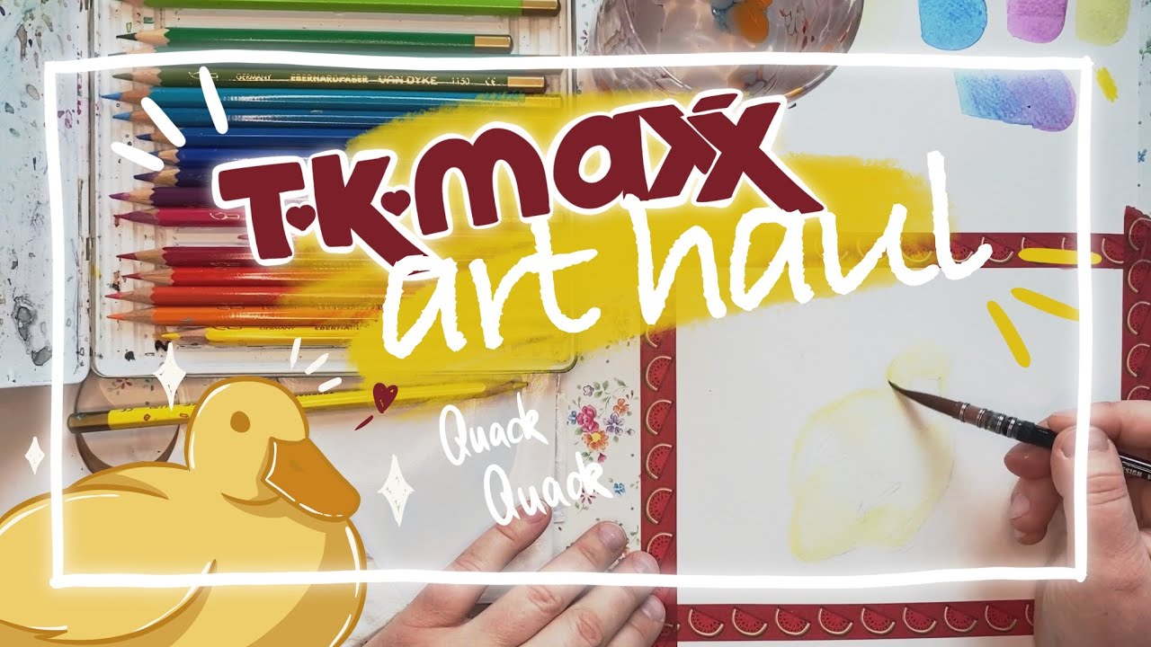 TK MAXX ART HAUL // ArtCreation und mehr 🖌️🎨