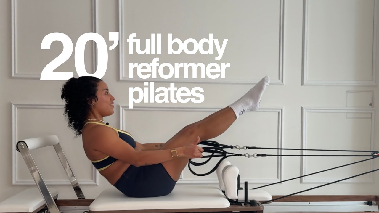 20 Minute Full Body Reformer Pilates Burn | Core-Focused Workout (All Levels)