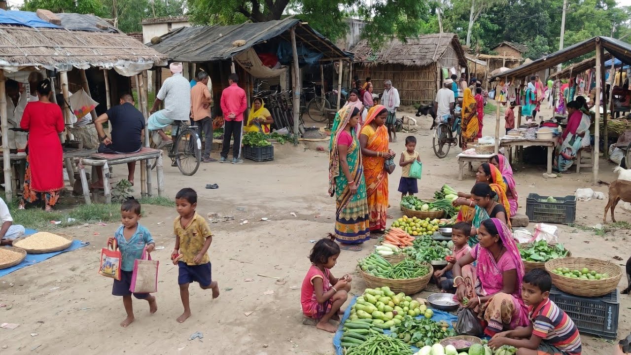 Real Indian Village Market Life | Rural Lifestyle & Local Bazaar