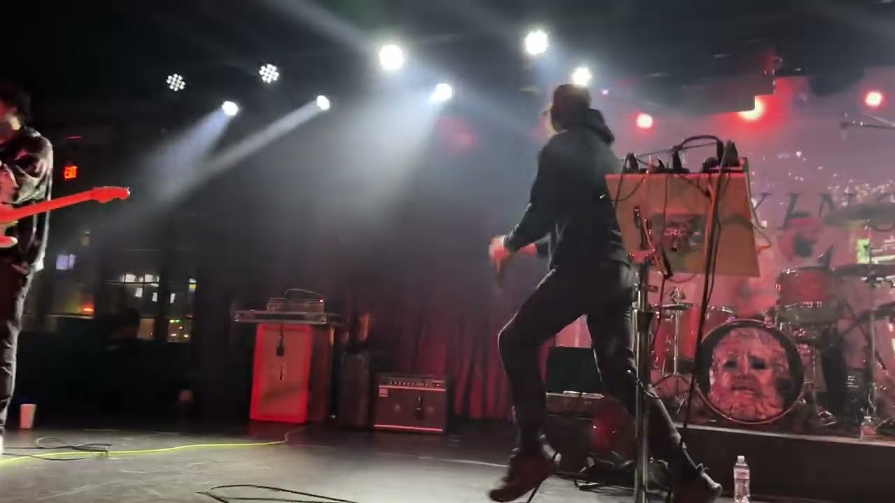 Foxing Live - Hell 99 - Brooklyn Bowl, Philadelphia, PA - 10/30/24