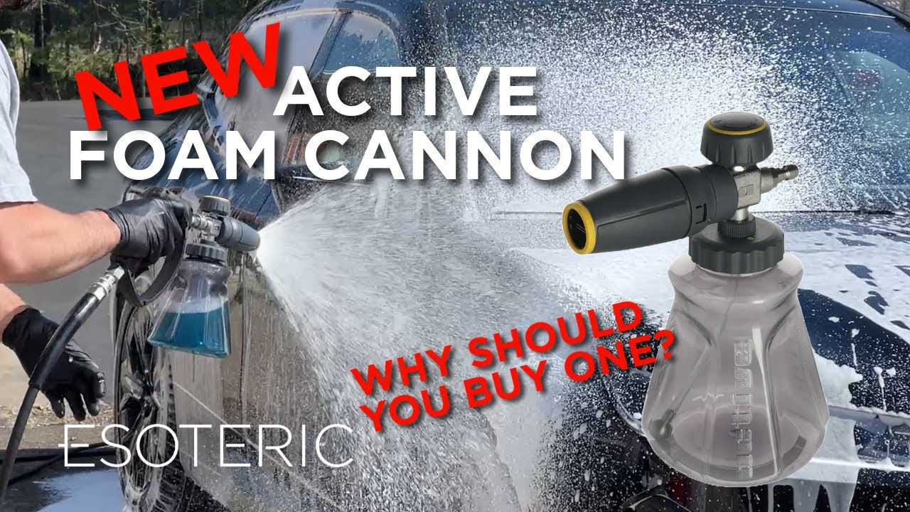 NEW Active Foam Cannon Test and Comparison