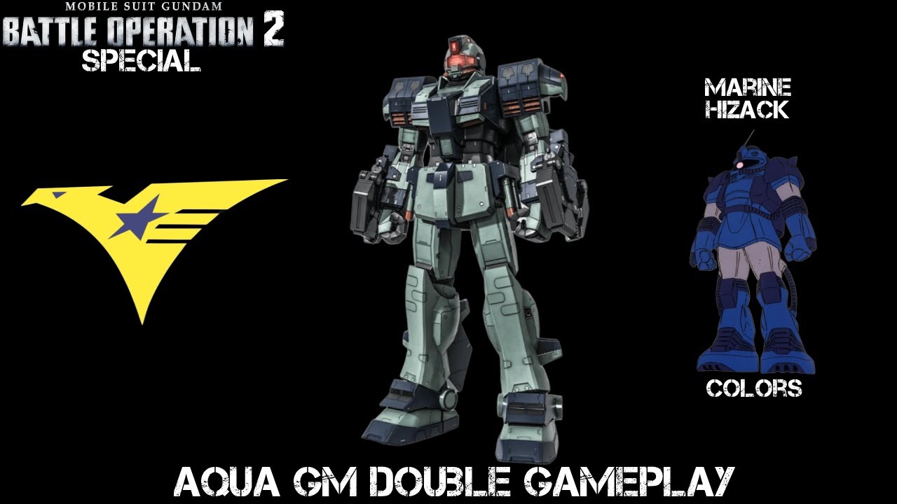 GBO2 Special: Aqua GM Double Gameplay (Marine Hizack Colors)