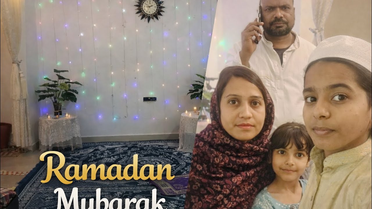 #finally Ramzan ke liye Ghar decor kar liya#Ramzan Mubarak#🌹