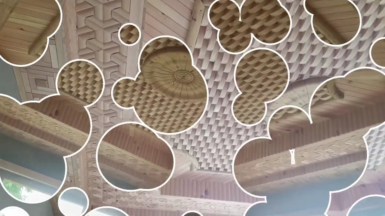 WOOD CEILING DESIGN #woodworking