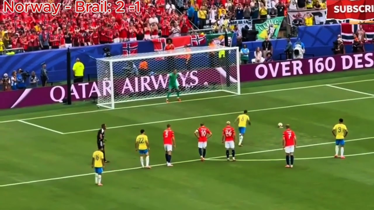 Brazil Vs Norway (1-2) All Goals & Highlights || FIFA World Cup 2026.
