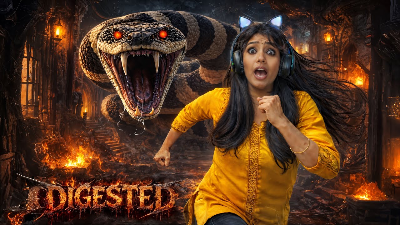 The Most Terrifying Anaconda Game Ever 😱 | Digested Full  Gameplay!