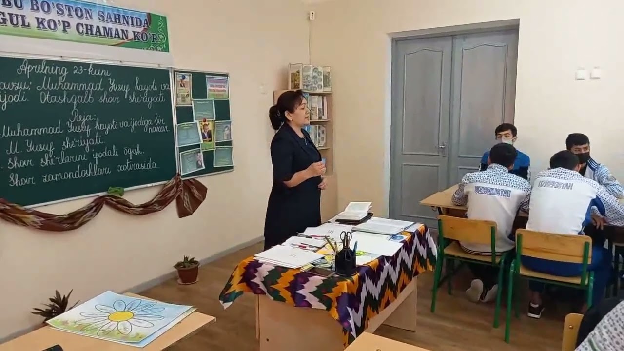 BOZK  : D. G`ulomova    adabiyot darsi 
