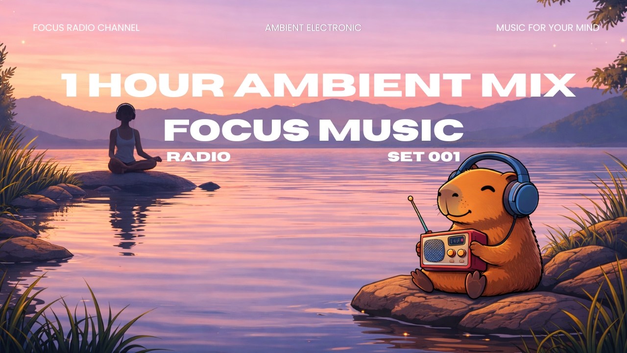 1 Hour Deep Focus Ambient Mix | Music for Studying, Coding & Deep Work