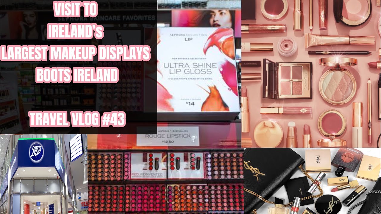 Visit To Ireland&rsquo;s Largest Makeup Outlet😮At Boots Cork- Travel Vlog #43 #viral #viralvideo  #travel 