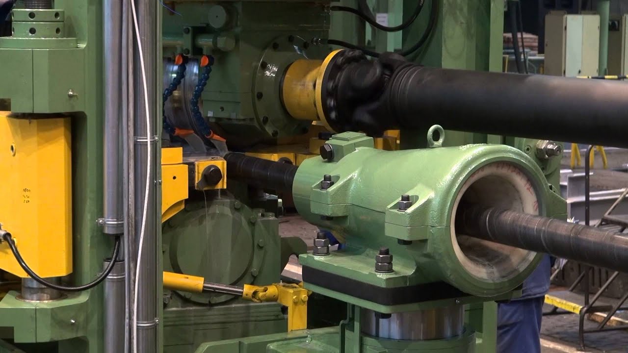 Oblique Bar and Tube Straightener XRK 2-90 ŽĎAS, a.s.