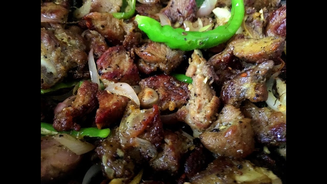 Beef Black Pepper Fry Recipe In Sri Lankan Style | Quick And Easy