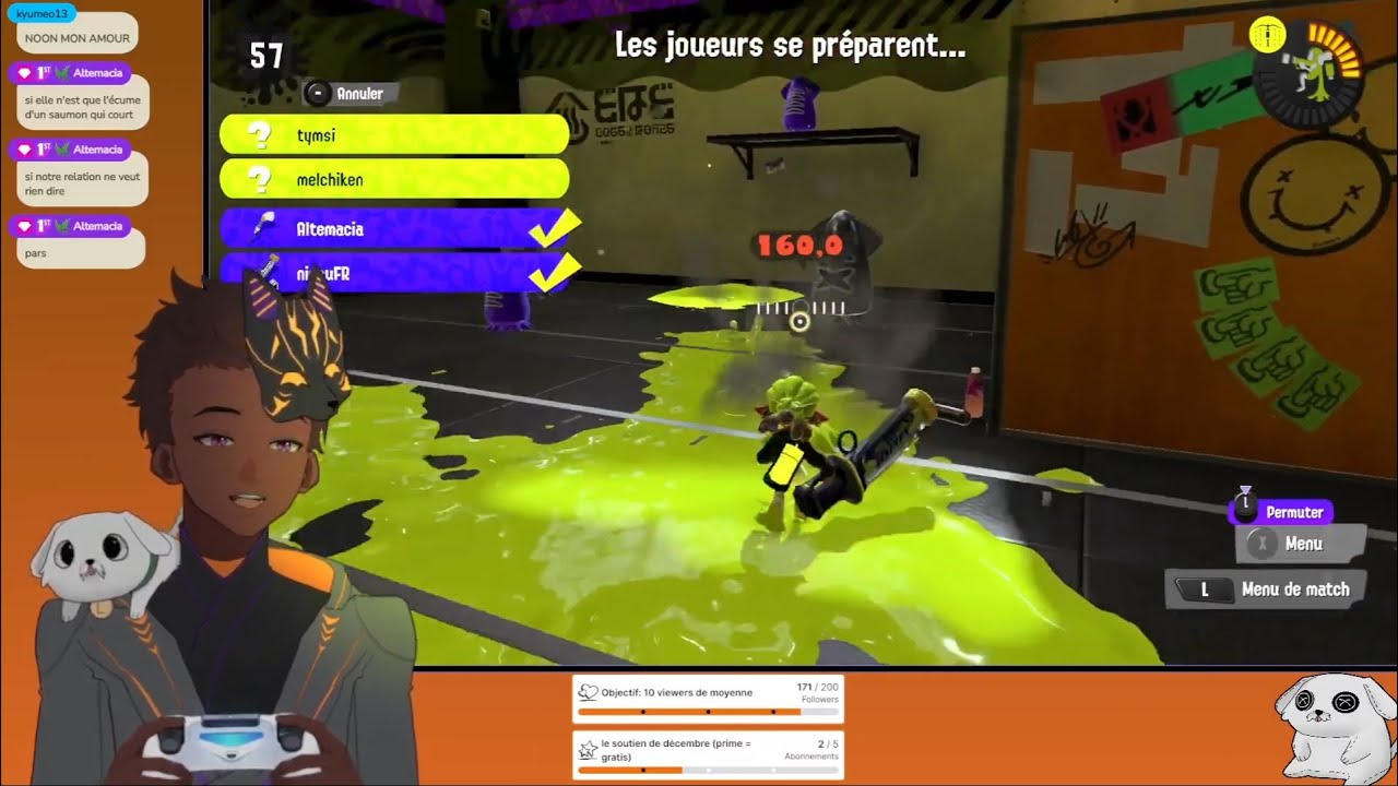 VOD - Une aim de folie avec les viewers (splatoon 3)