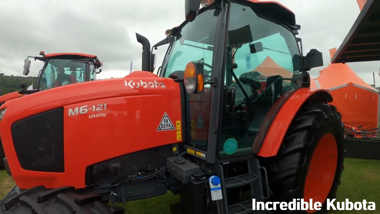 2024 Kubota M6-121 Utility 6.1 Litre 4-Cyl Diesel Utility Tractor (123 HP) The Royal Welsh Show 2024