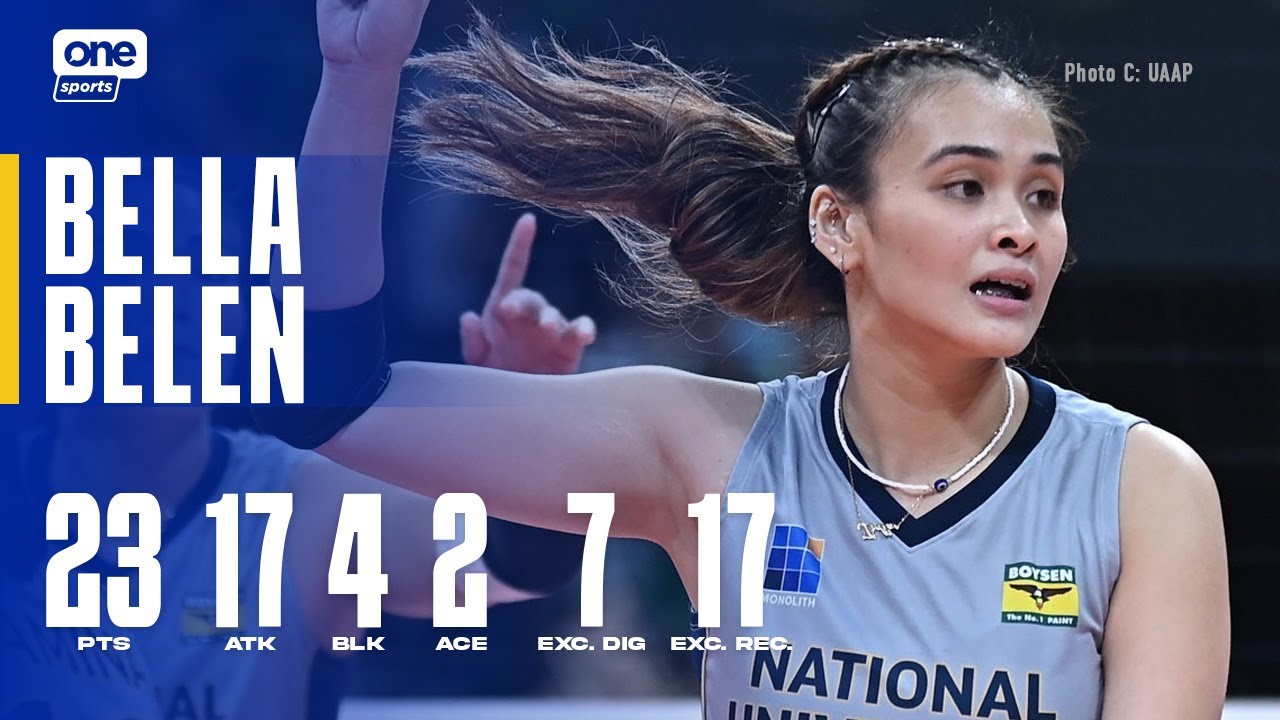 Bella Belen ERUPTS in 23 POINTS for NU vs. DLSU 🔥 | UAAP SEASON 87 WOMEN’S VOLLEYBALL | HIGHLIGHTS