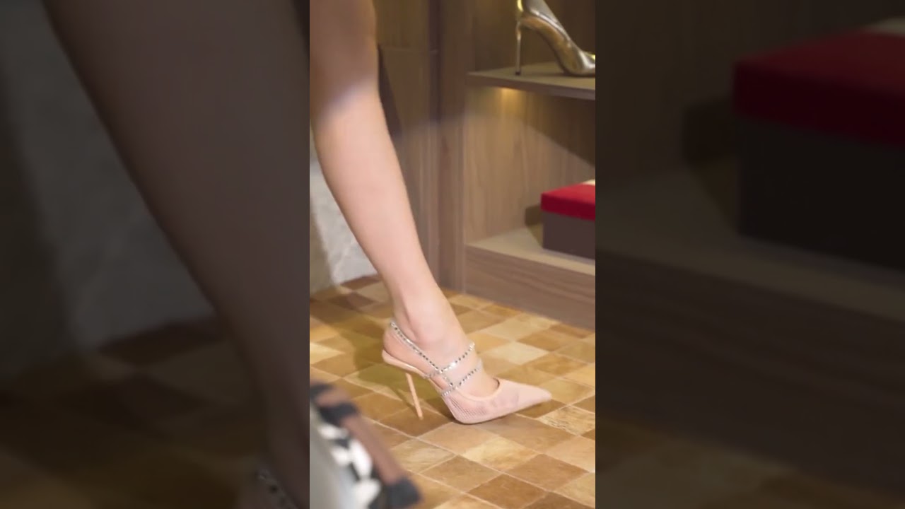 #heels #heelshoes #fashion #crystalheels #viralvideo #shoe #designerheels