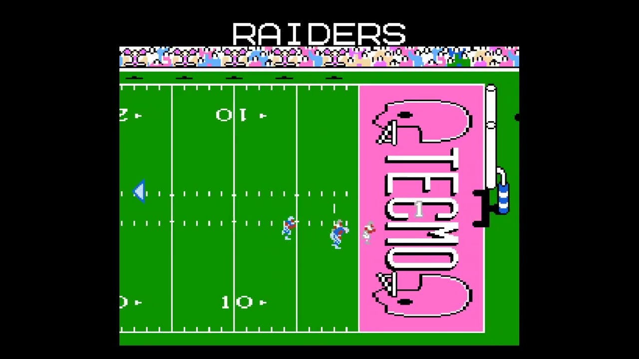 NES Tecmo Super Bowl: Bo Jackson Regulation 1000-Yard Challenge Raiders Vs Seahawks 798 Yards