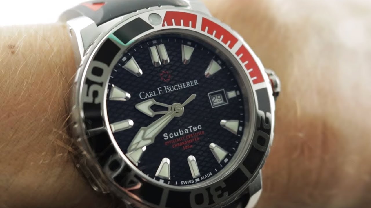 Carl F. Bucherer Patravi Scubatec 00.10632.23.33.02 Dive Watch Review