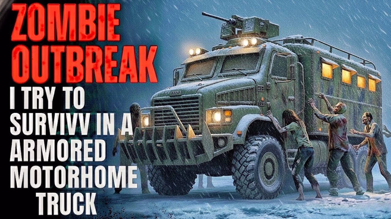 ZOMBIE OUTBREAK: I Turn My Uncle Armored Motorhome Truck A Safe Shelter and Survived the FirstWinter