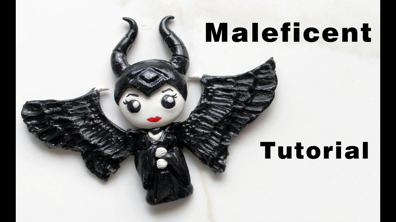 Disney's Maleficent Movie Polymer Clay Tutorial