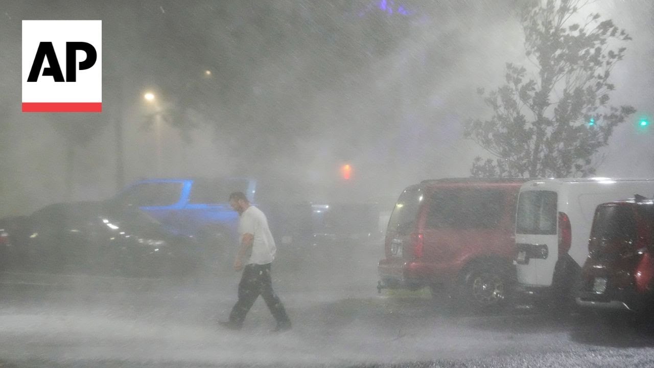 AP reporter describes scenes from Tampa when Hurricane Milton made landfall