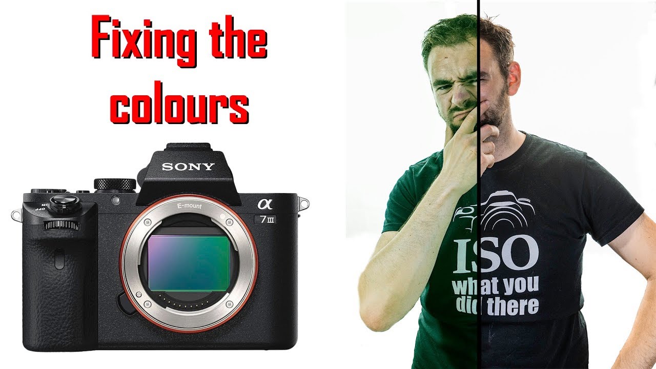 Fixing the colour settings on the Sony A7III