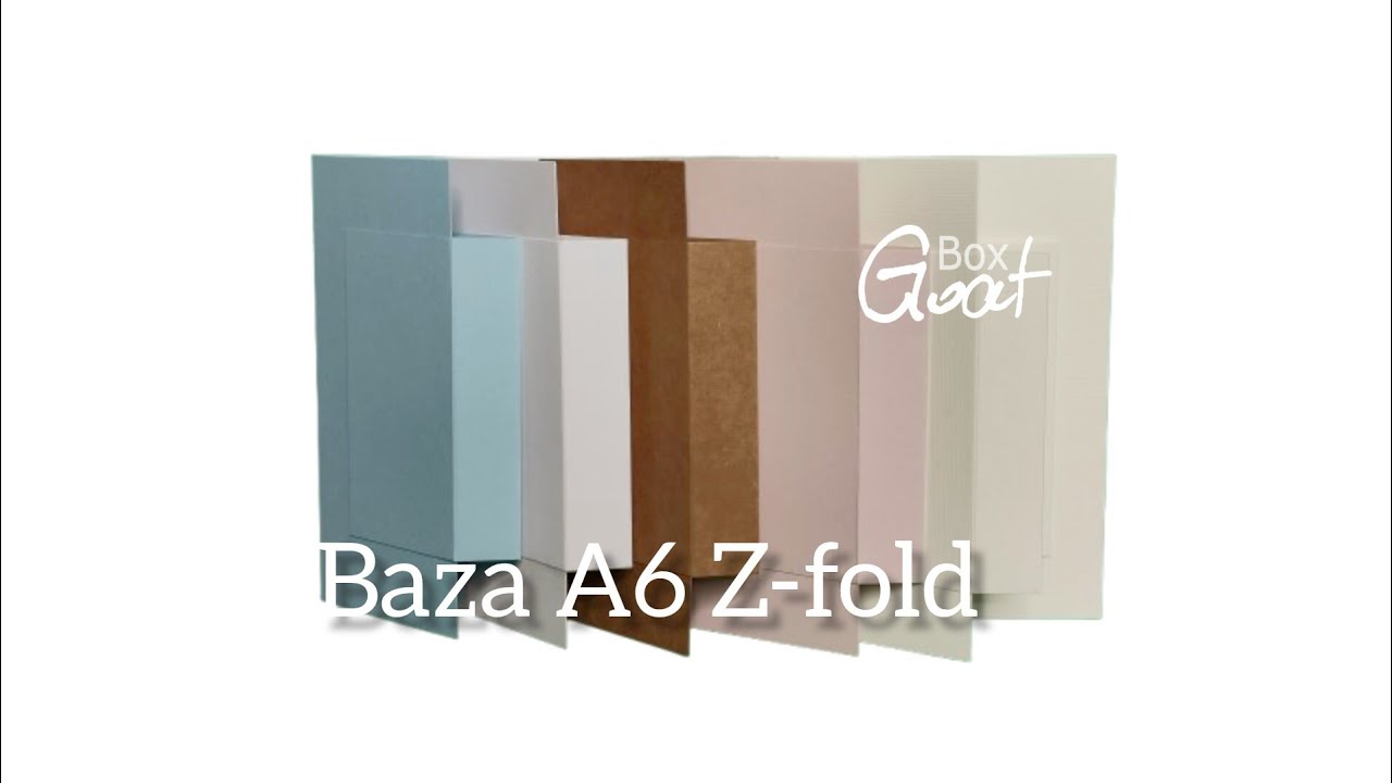 Baza A6 Z-fold GoatBox | INSTRUKCJA SKŁADANIA