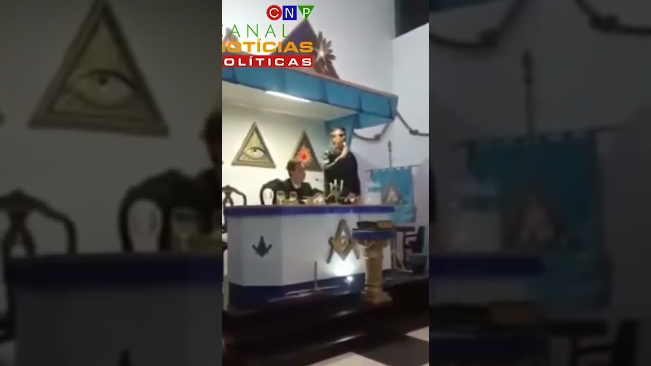 V&iacute;deo de Bolsonaro na ma&ccedil;onaria vem &agrave; tona. A sociedade discreta tem como membros, Carla Zambell