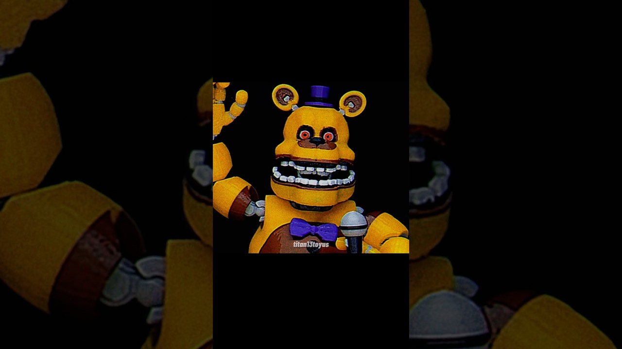 FNAF4 T13 💀 #actionfigure #fnaf #dummy13 #titan13 #fivenightsatfreddys #titan13toy #fnaf4 #t13