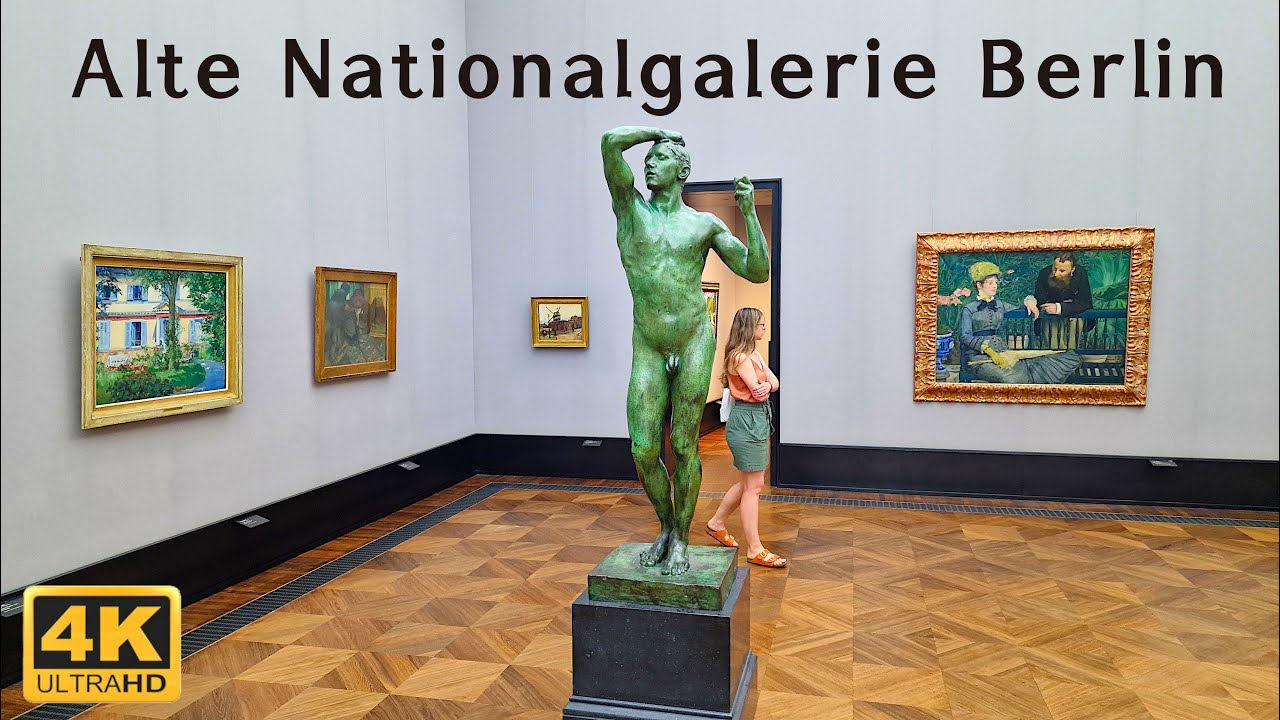 Старая национальная галерея Берлина, музей скульптур и картин XIX века (Моне Мензель Писсарро)