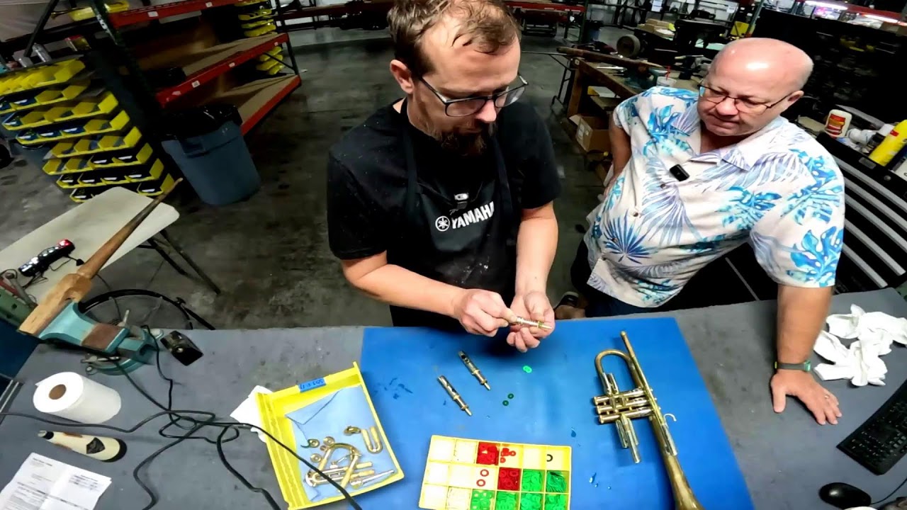 Repairing a Vintage Olds Super Trumpet