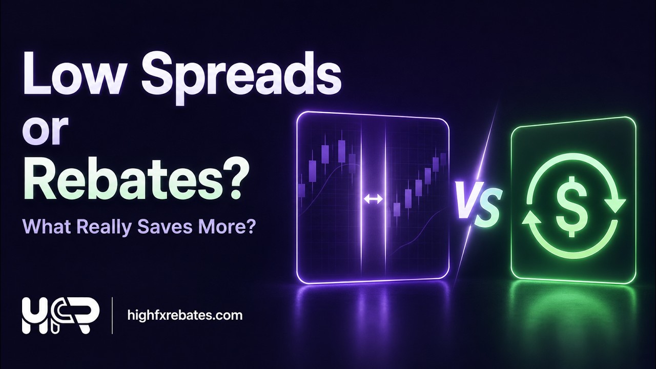 Low Spreads or Rebates? What Really Saves Traders More