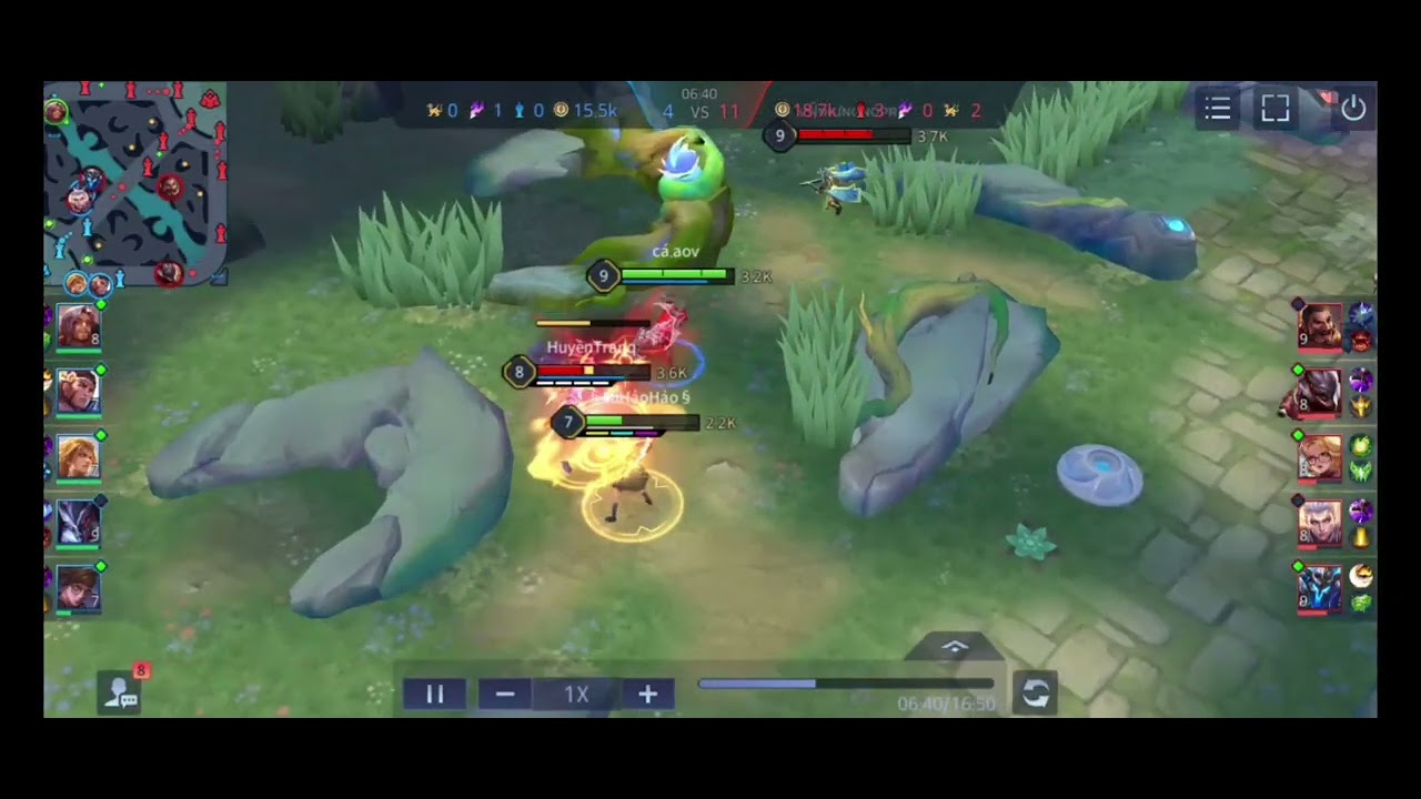 aov gameplay with flo