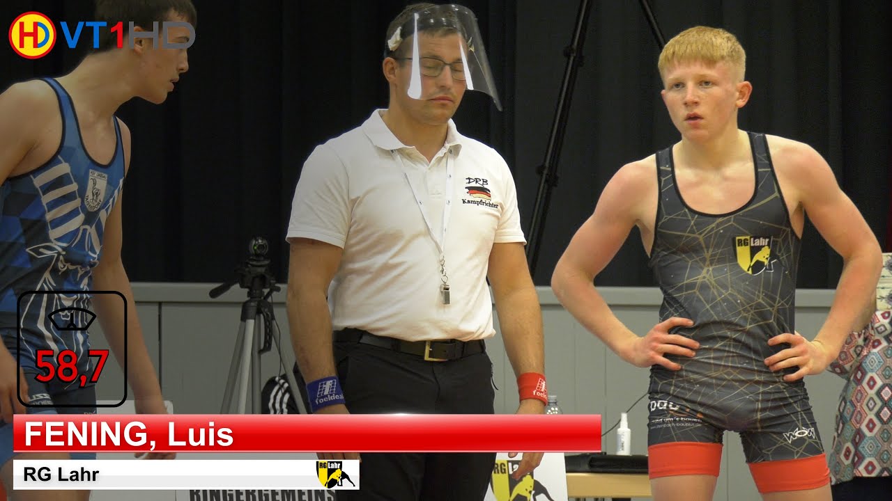 🤼 | Wrestling | 57kg LL: Luis Fening (Lahr) vs. Luan Schmid (Taisersdorf)
