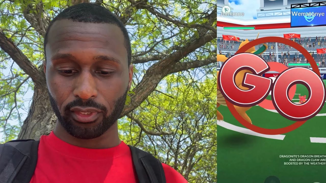 Playing Pokémon Go