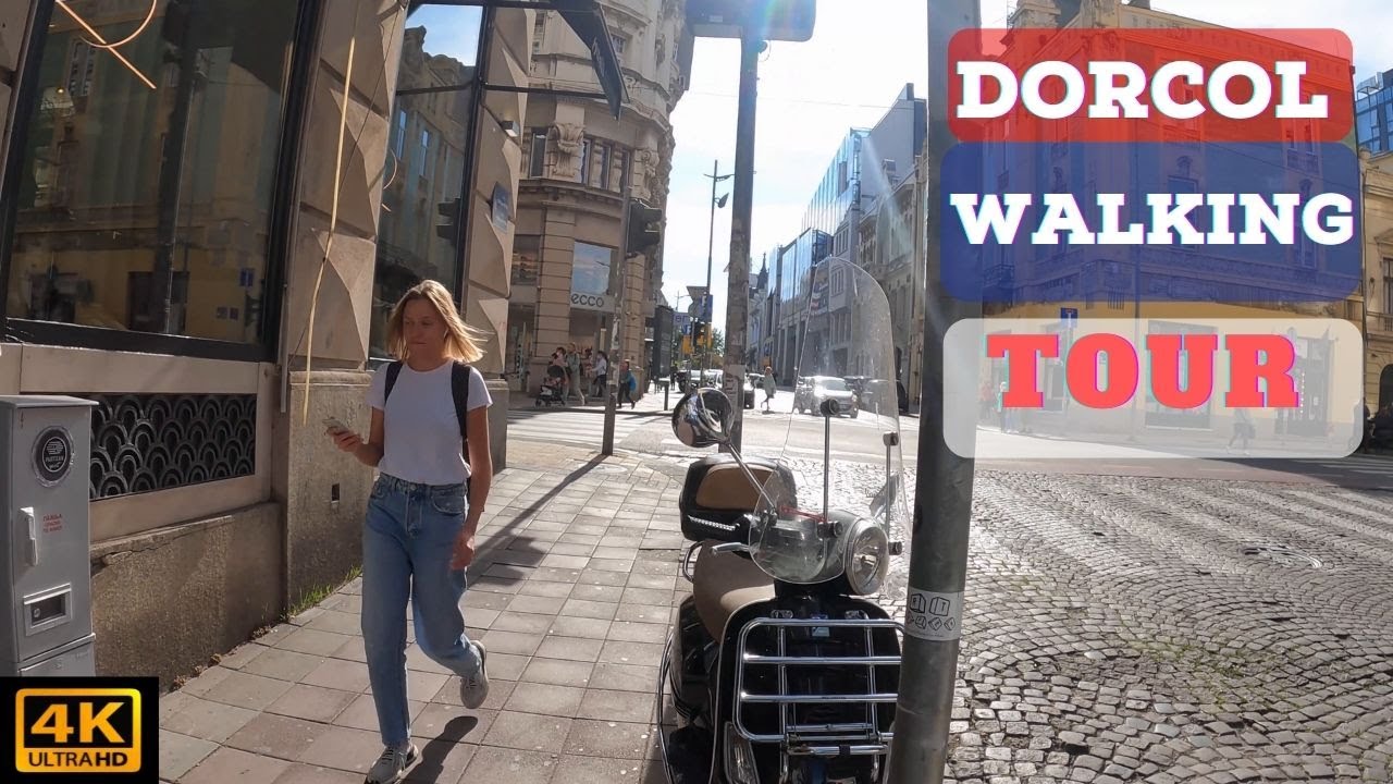 [Belgrade City Downtown Walk] DORCOL ♪ (4K ASMR non-stop)