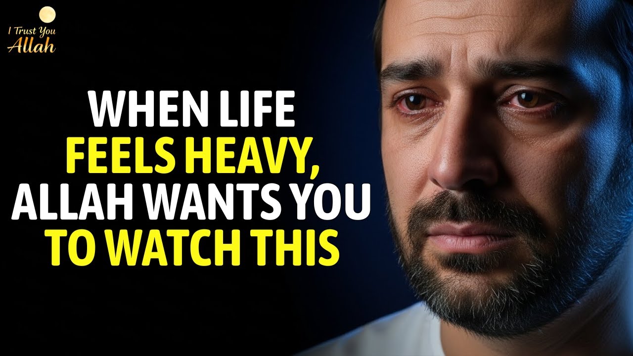 🌧️ When Life Feels Heavy, Allah Wants You To Watch This | Heartfelt Islamic Reminder 🌙