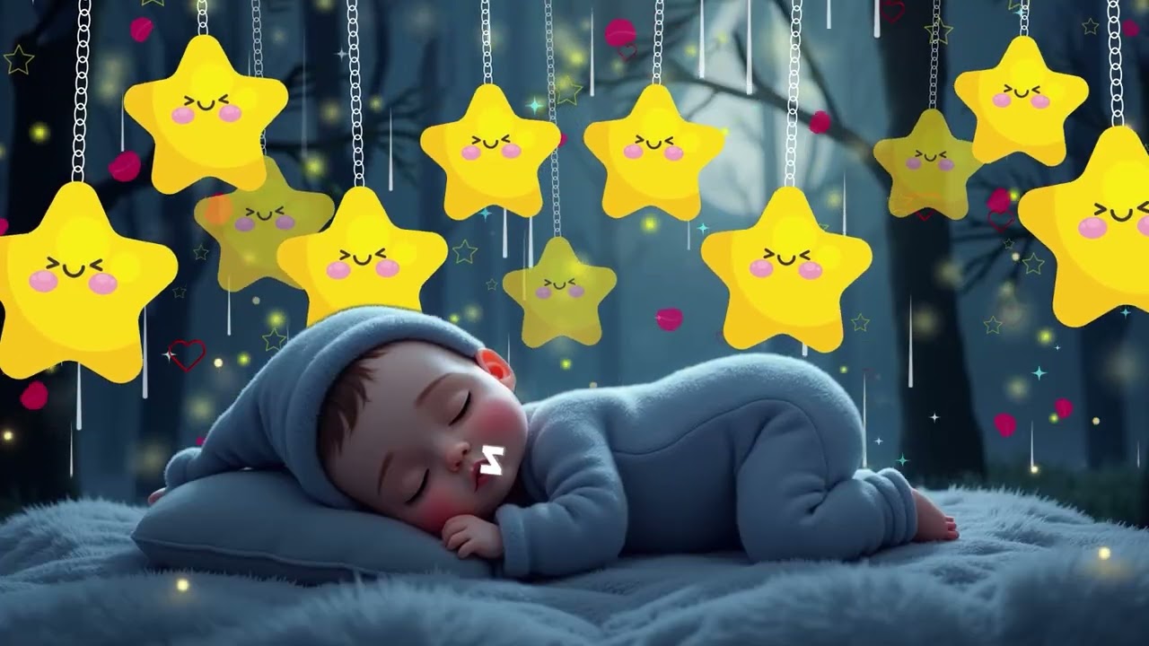 Instant Sleep for Babies 💫 Mozart & Brahms Lullabies 🌙 Calm Music to Overcome Insomnia Fast