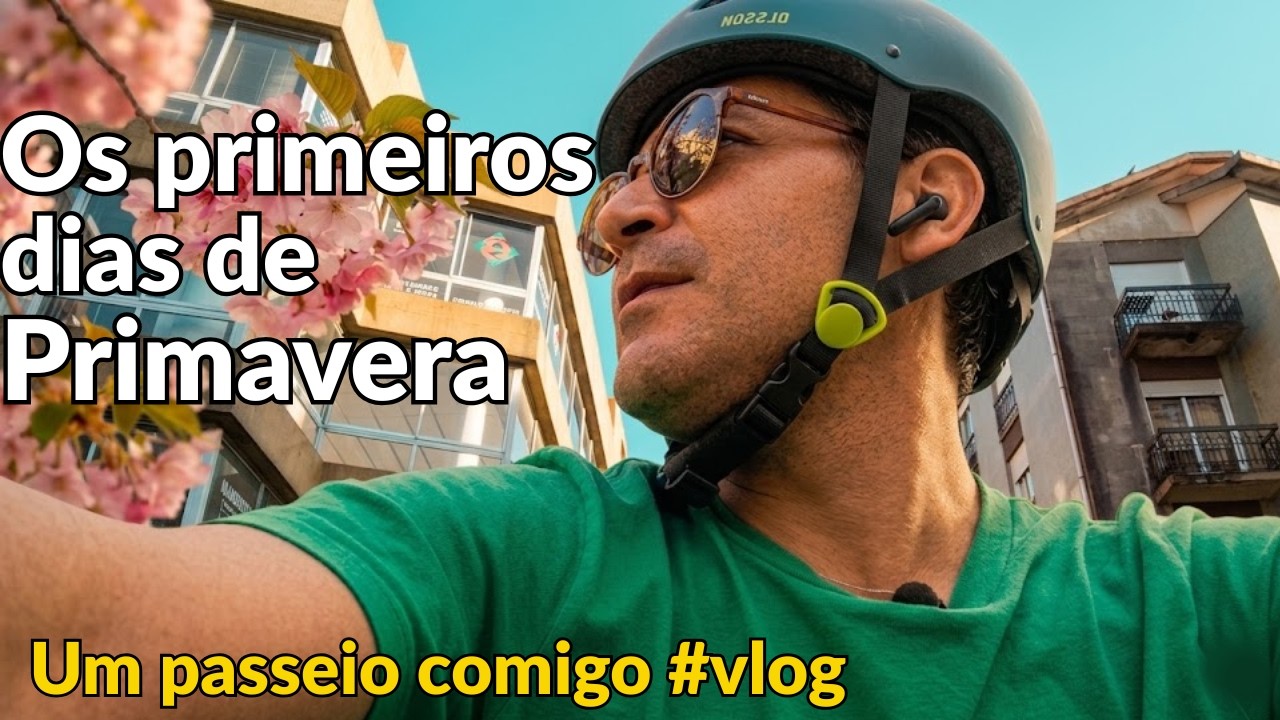 Um passeio comigo | Primeiros dias da Primavera em portugal 🌻 #vlog