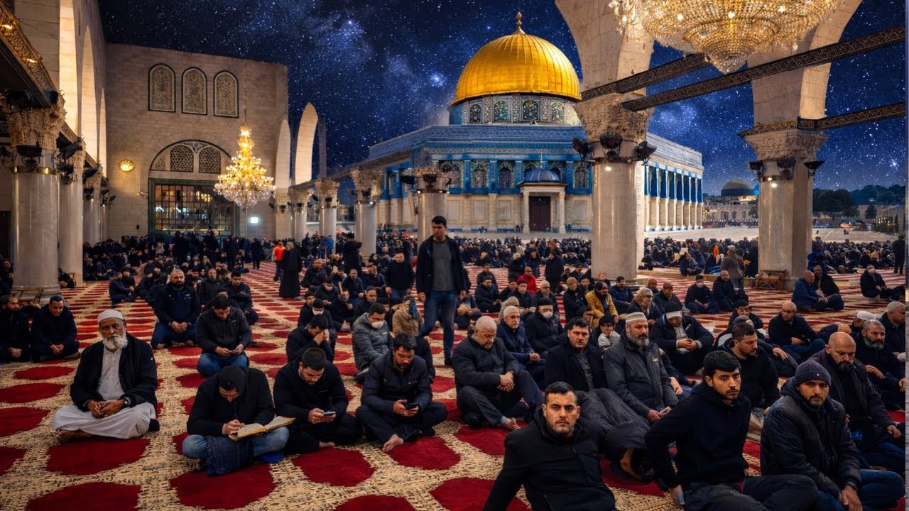 Deeply Emotional Fajr Prayer in Jerusalem | Thousands Fill Al Aqsa