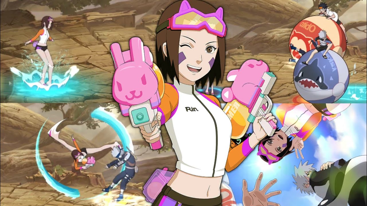 Naruto Mobile - Rin Nohara (Swimsuit) Moveset