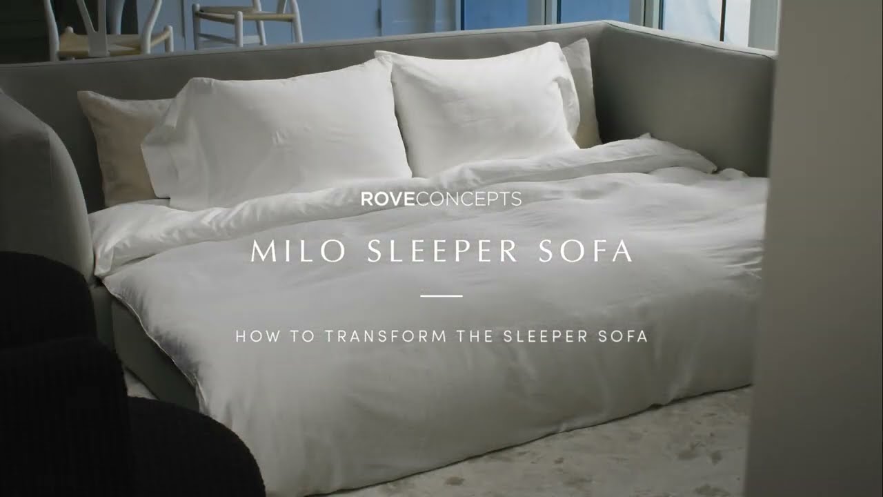 Milo Sleeper Sofa | Rove Concepts