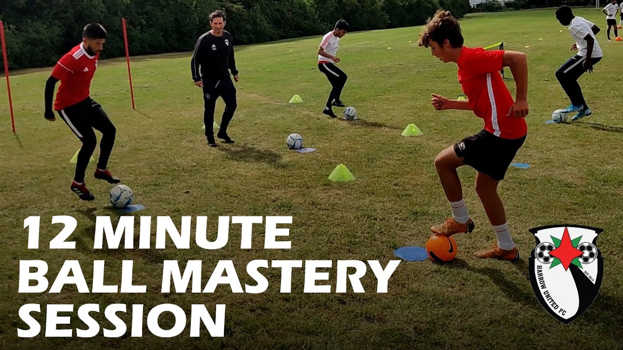 Full Ball Mastery Session | Exercises To Improve Your Close Control | Social Distance Training