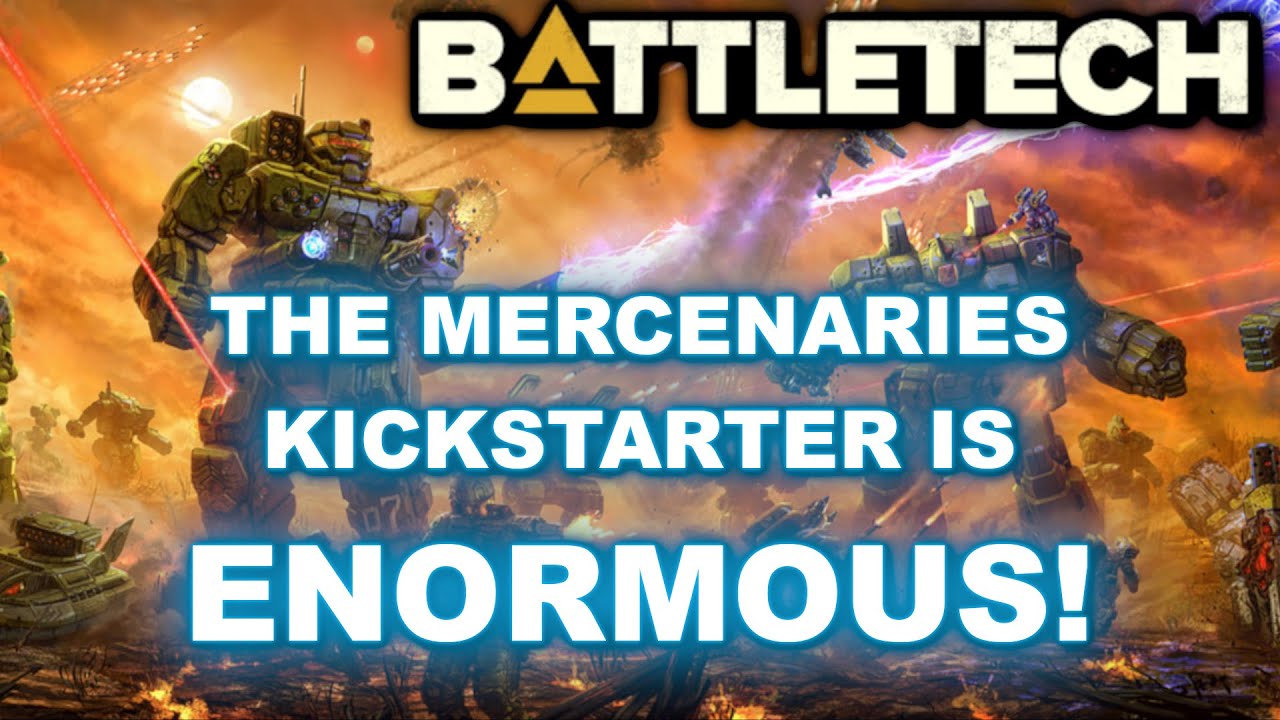 BATTLETECH: The Mercenaries Kickstarter is ENORMOUS!