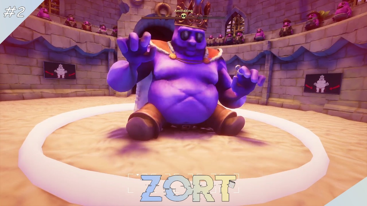 Melawan Bos Monster Ubi ungu - Zort [Part 2]