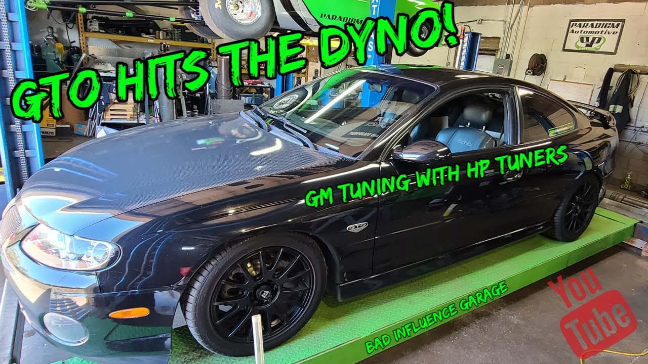 04 GTO + HP Tuners, New Cam, Ported Heads, Intake, TB, DYNO TIME