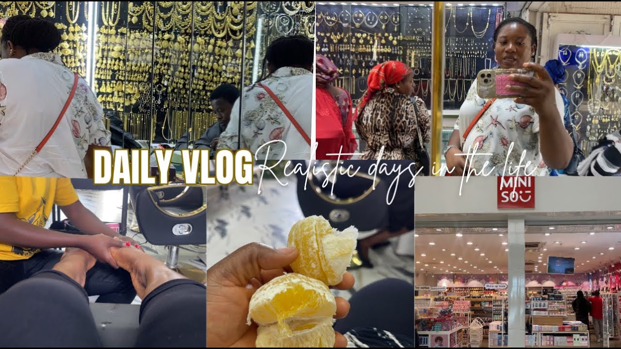 Gold Shopping in Wuse Market Abuja / I Had A Nice Pedicure