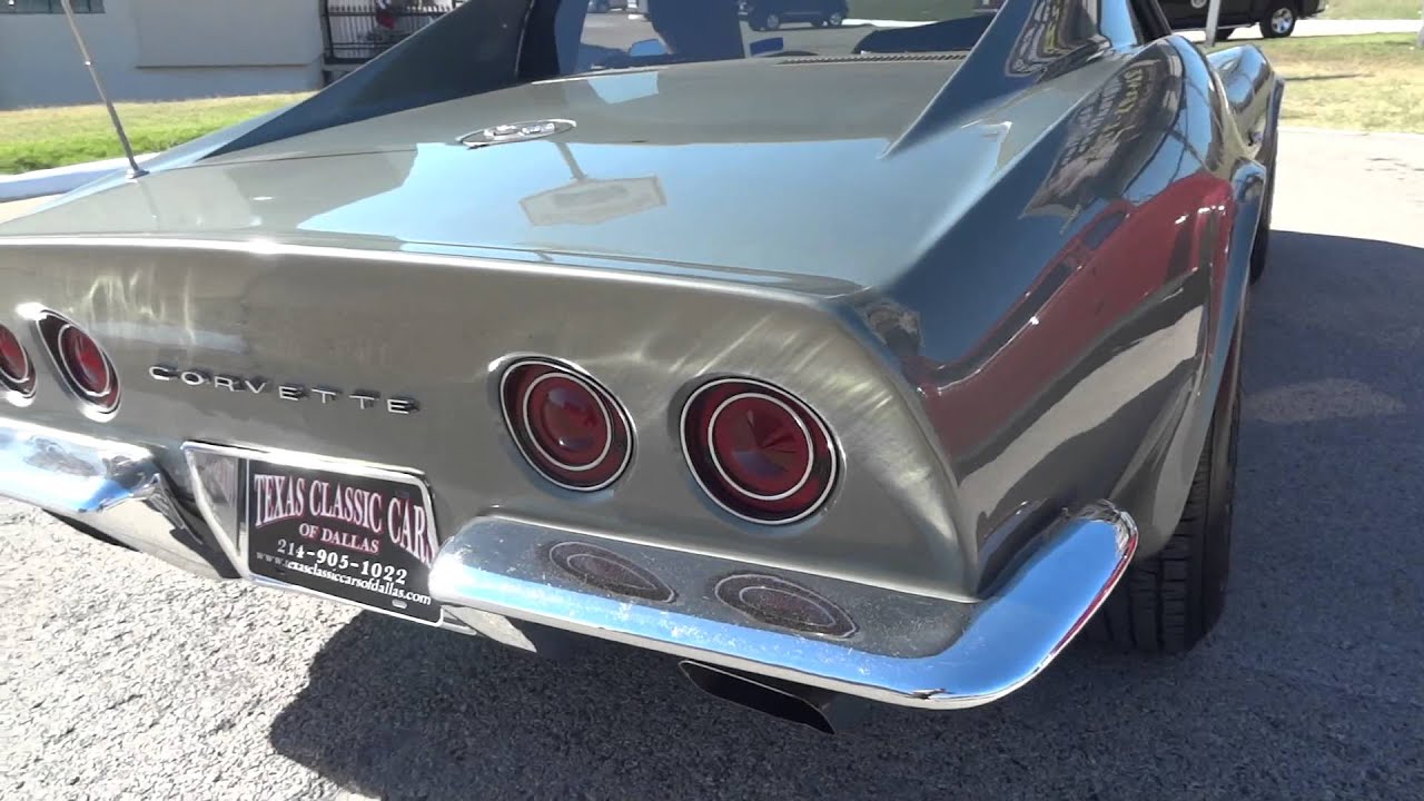 1971 Corvette Steel Cities Gray C3 Classic Vette