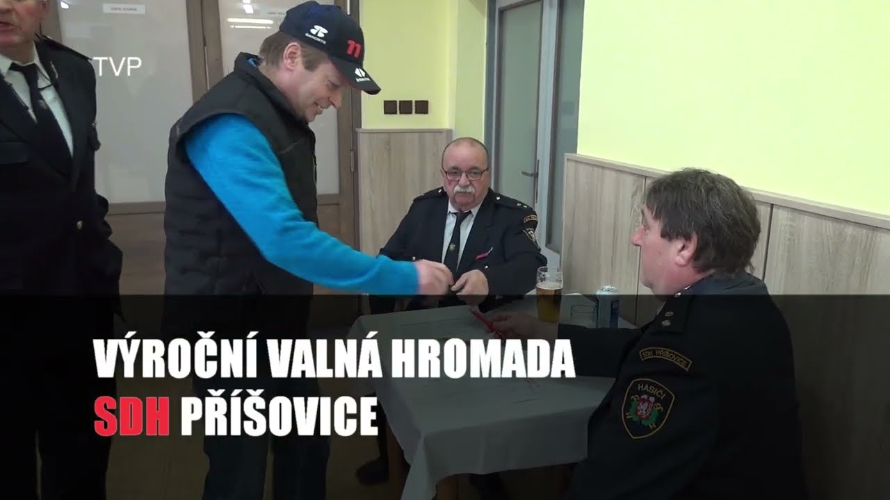 Výroční valná hromada SDH Příšovice