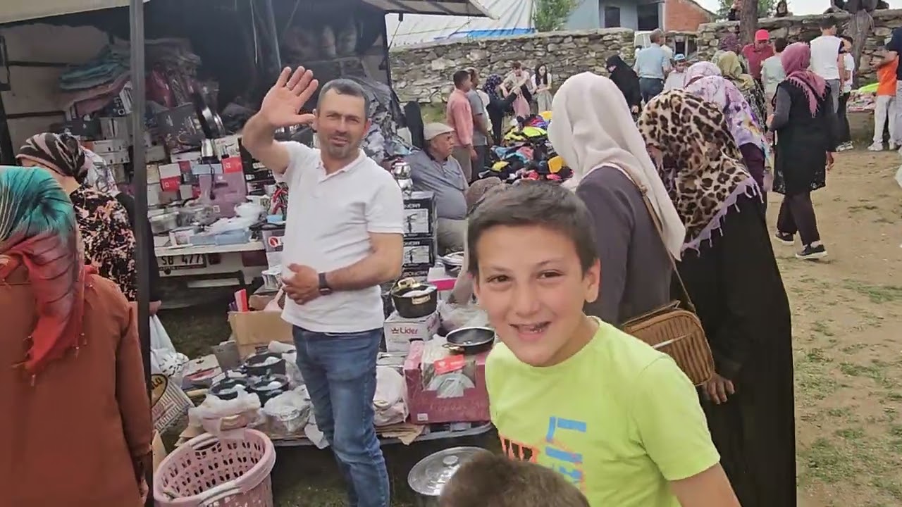 DEMİRCİ'nin KULALAR KÖYÜ HAYR YEMEĞİNDEN GÖRÜNTÜLER 25-05-2025